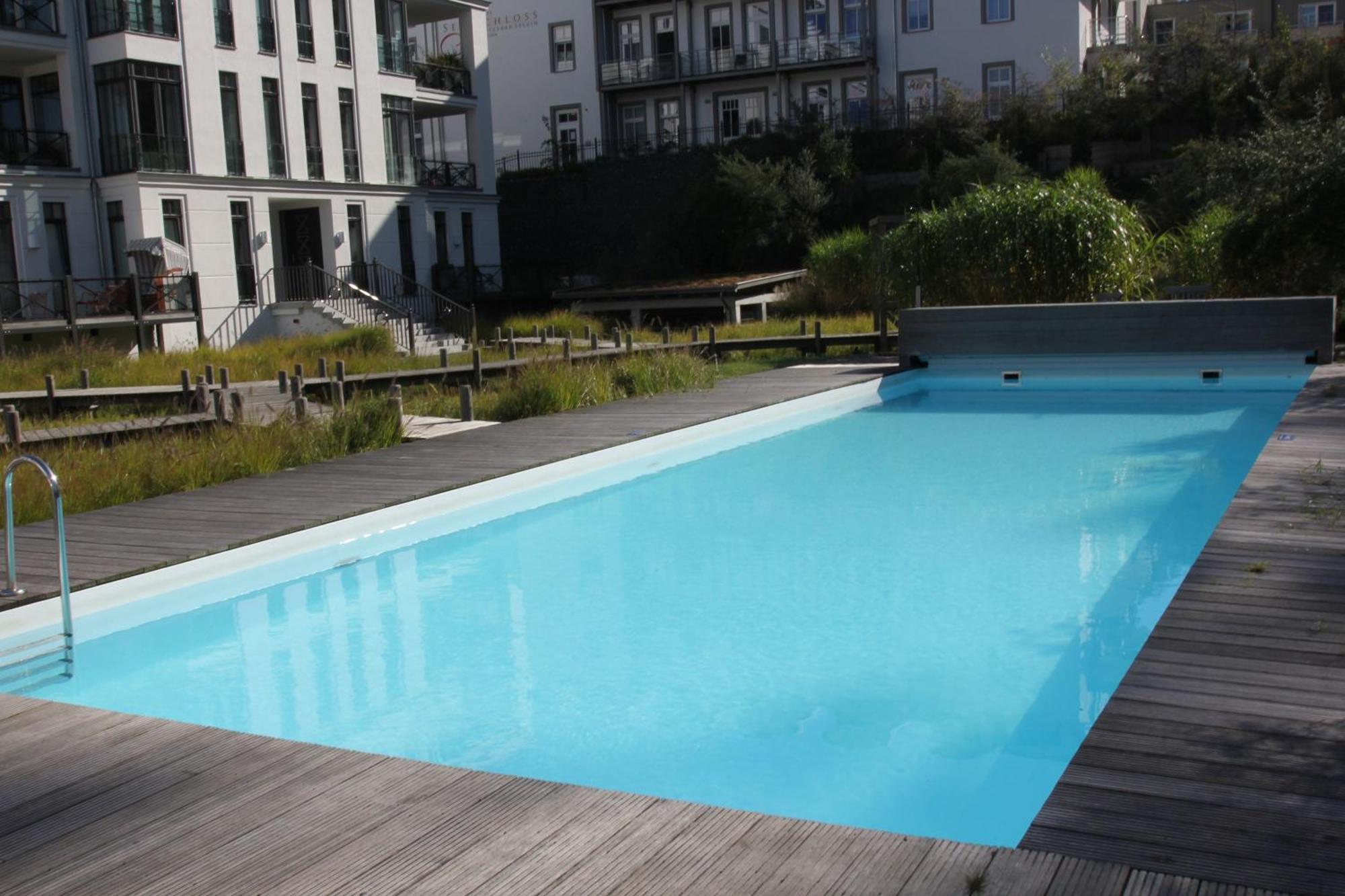 Pool Und Sauna Mit Meerblick, Direkt An Der Seebruecke - First Sellin Fewo 3 8 Buitenkant foto